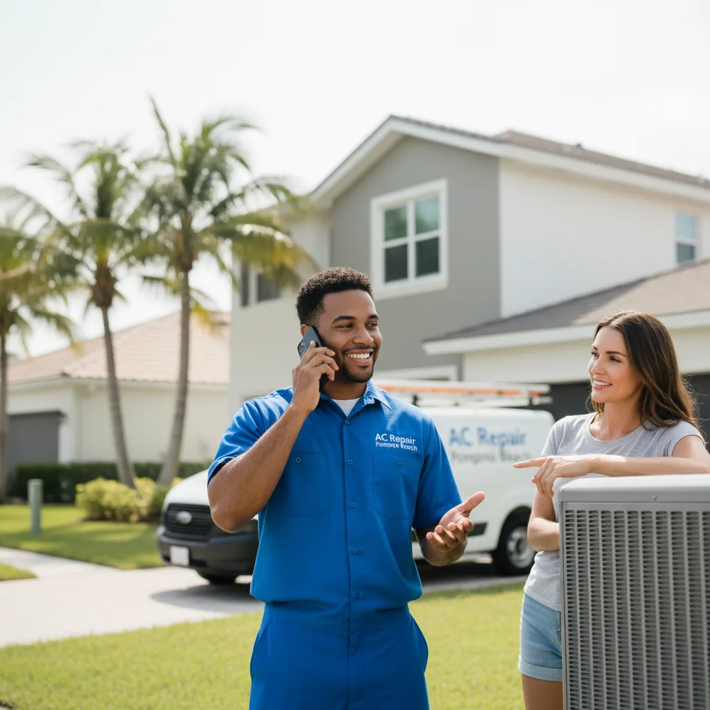 AC Repair Pompano Beach customer support in Morrisdale